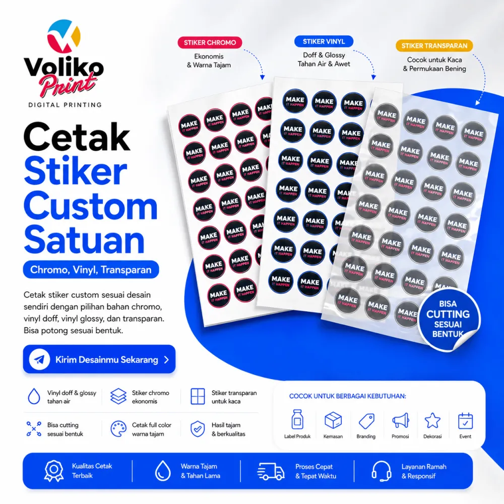 Cetak Stiker Chromo