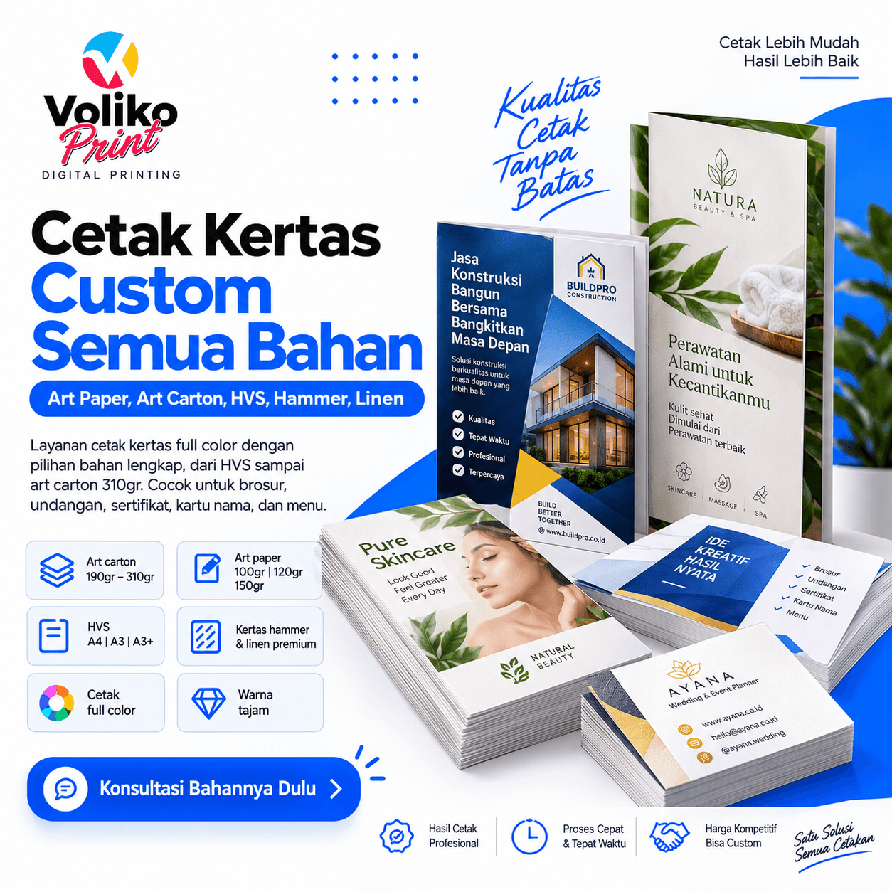 Cetak HVS A4 70gsm