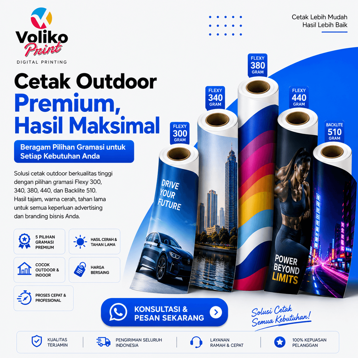 Cetak Banner F340