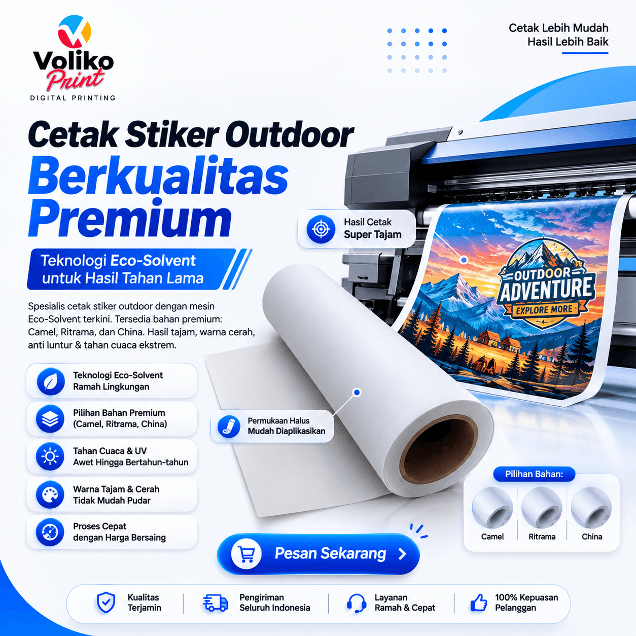 Cetak Stiker Outdoor (Eco-Solvent)