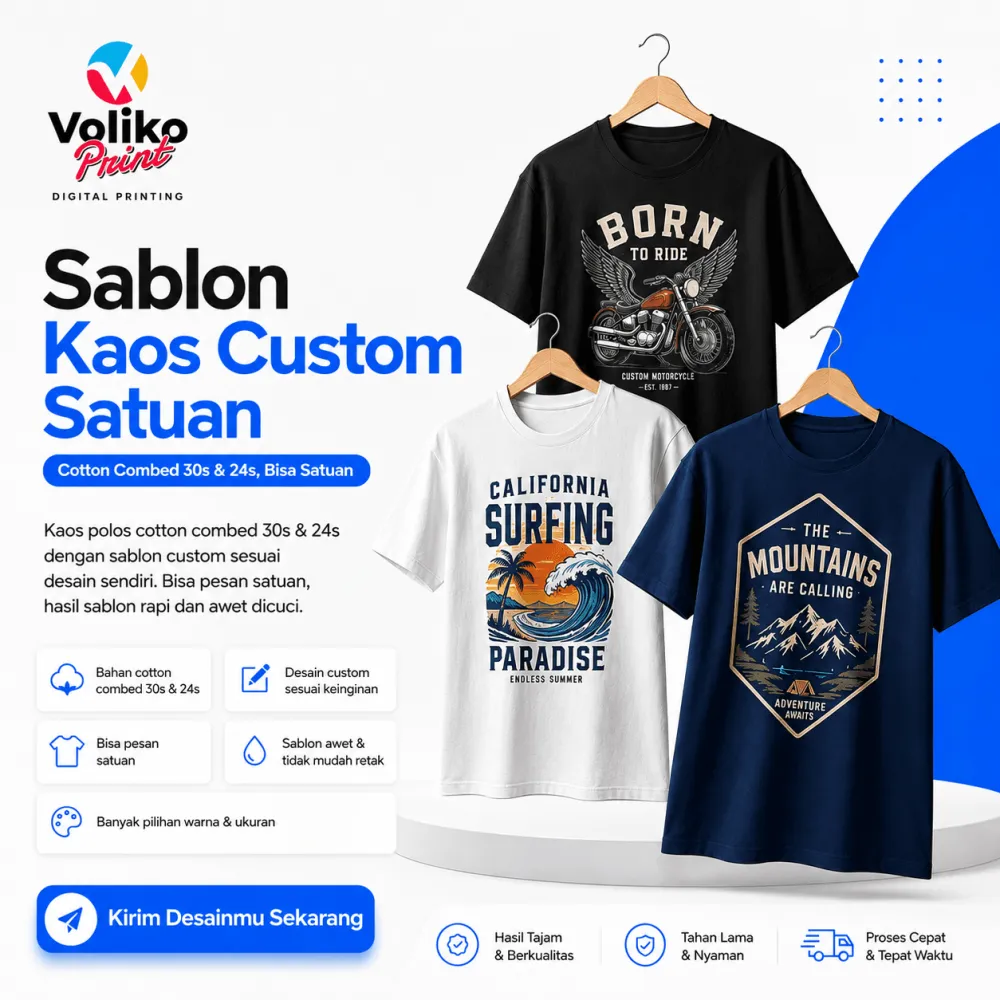 Sablon Kaos 24s