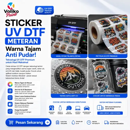 Cetak Sticker UV DTF