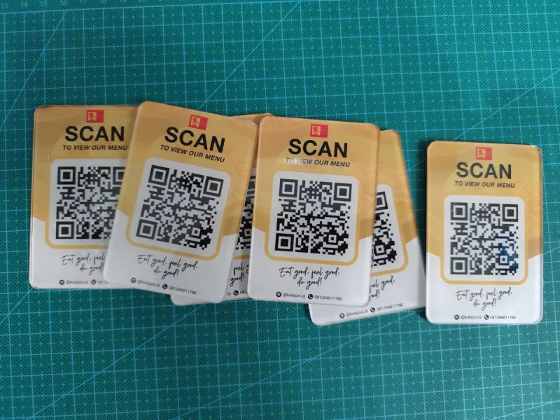 Kartu Menu QR