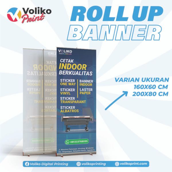 Roll Up Banner Voliko